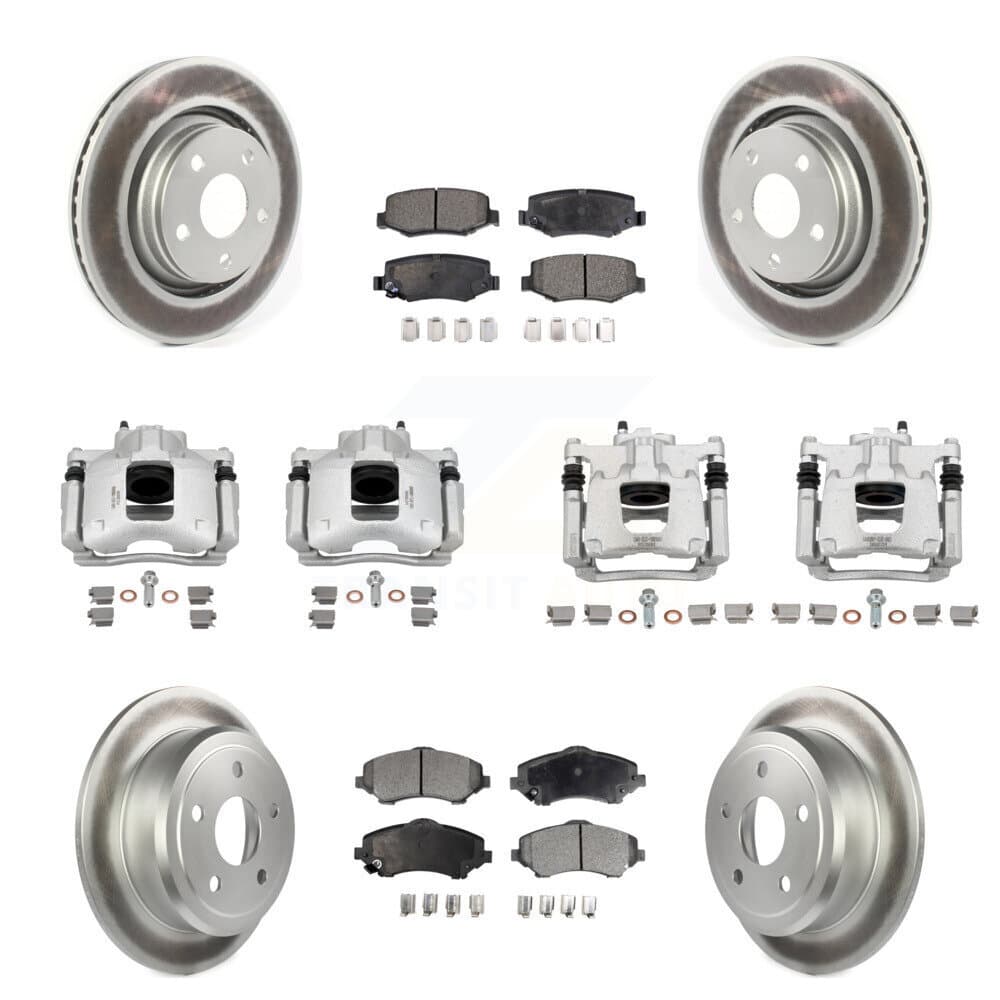 Transit Auto - KCG-101134P - Front and Rear Disc Brake Kits image 1