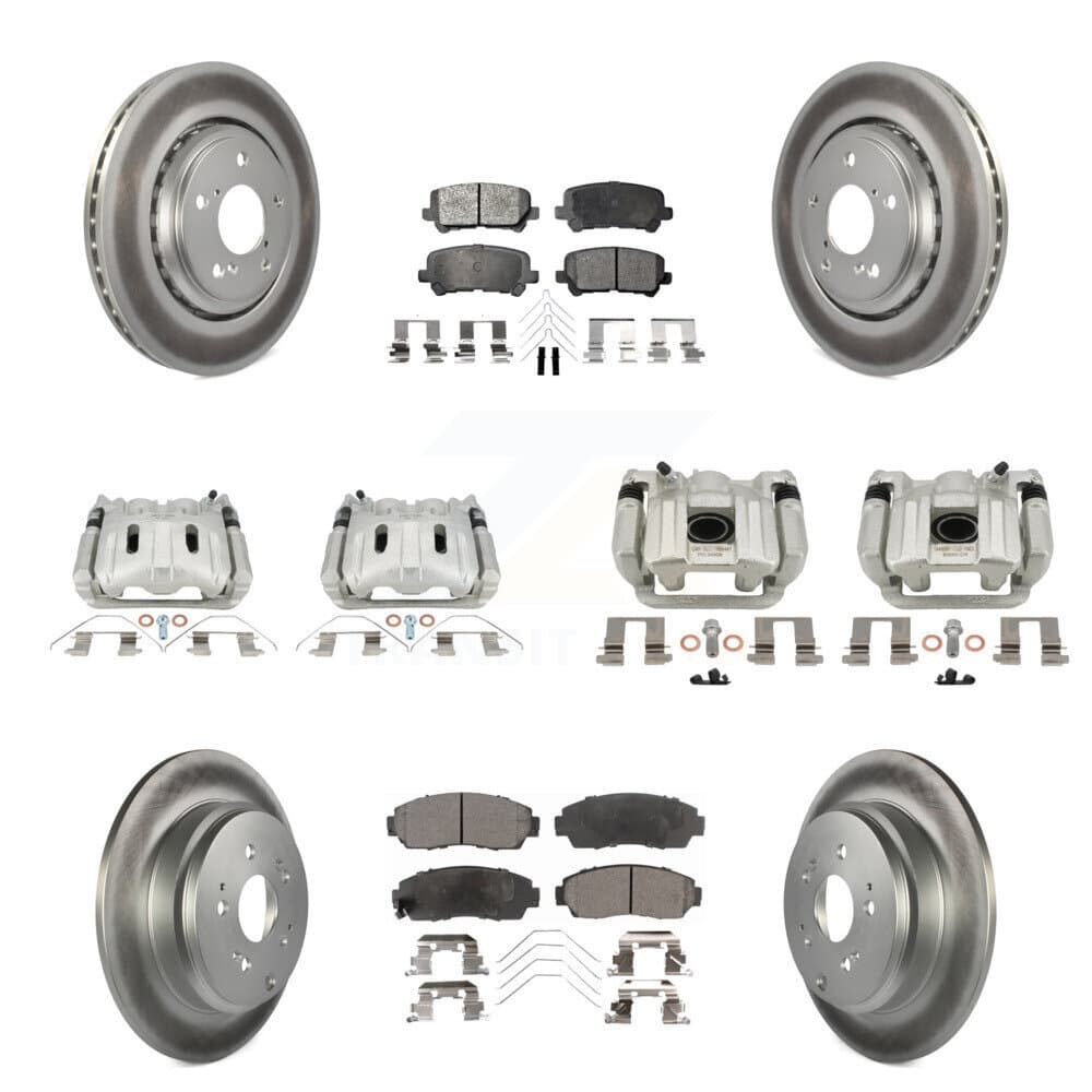 Transit Auto - KCG-101138P - Front and Rear Disc Brake Kits image 1