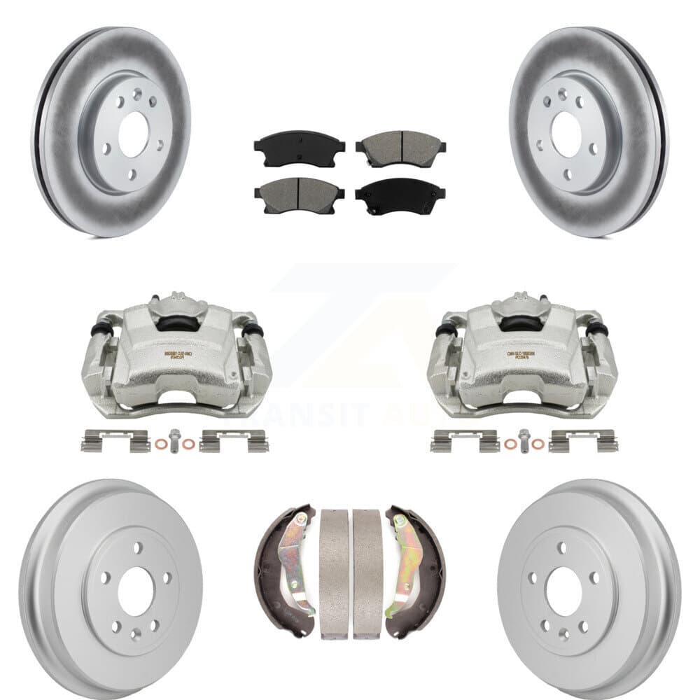 Transit Auto - KCG-101138S - Front and Rear Disc Brake Kits image 1