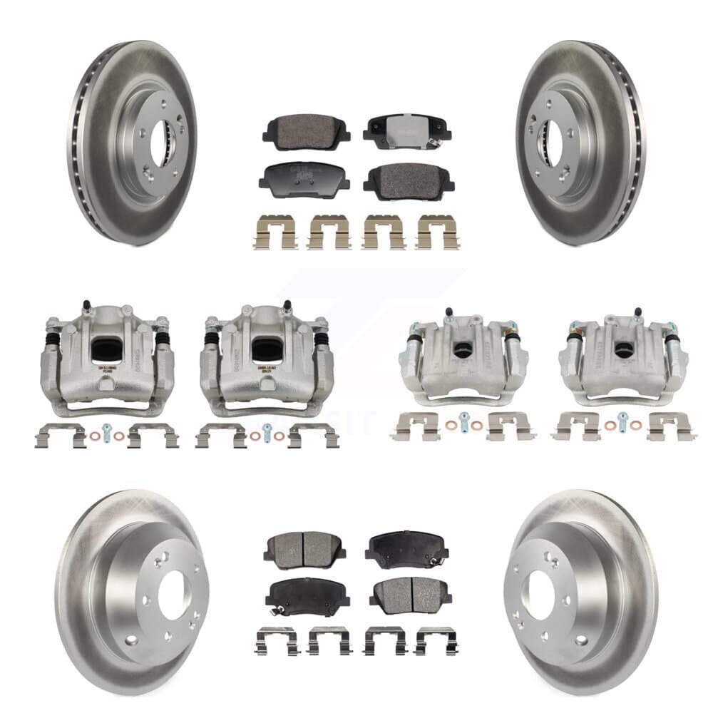 Transit Auto - KCG-101151T - Front and Rear Disc Brake Kits image 1