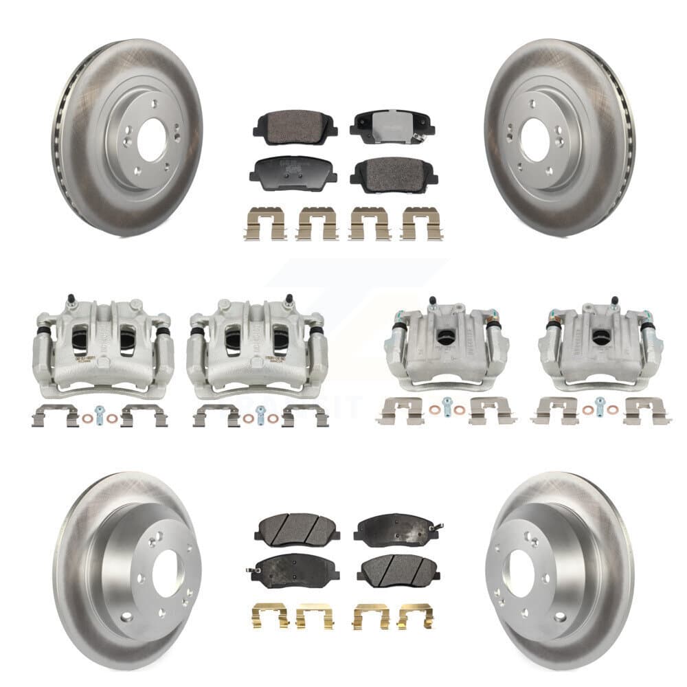Transit Auto - KCG-101153T - Front and Rear Disc Brake Kits image 1