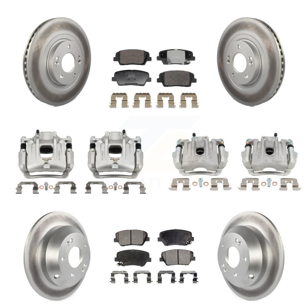 Transit Auto - KCG-101154T - Front and Rear Disc Brake Kits image 1