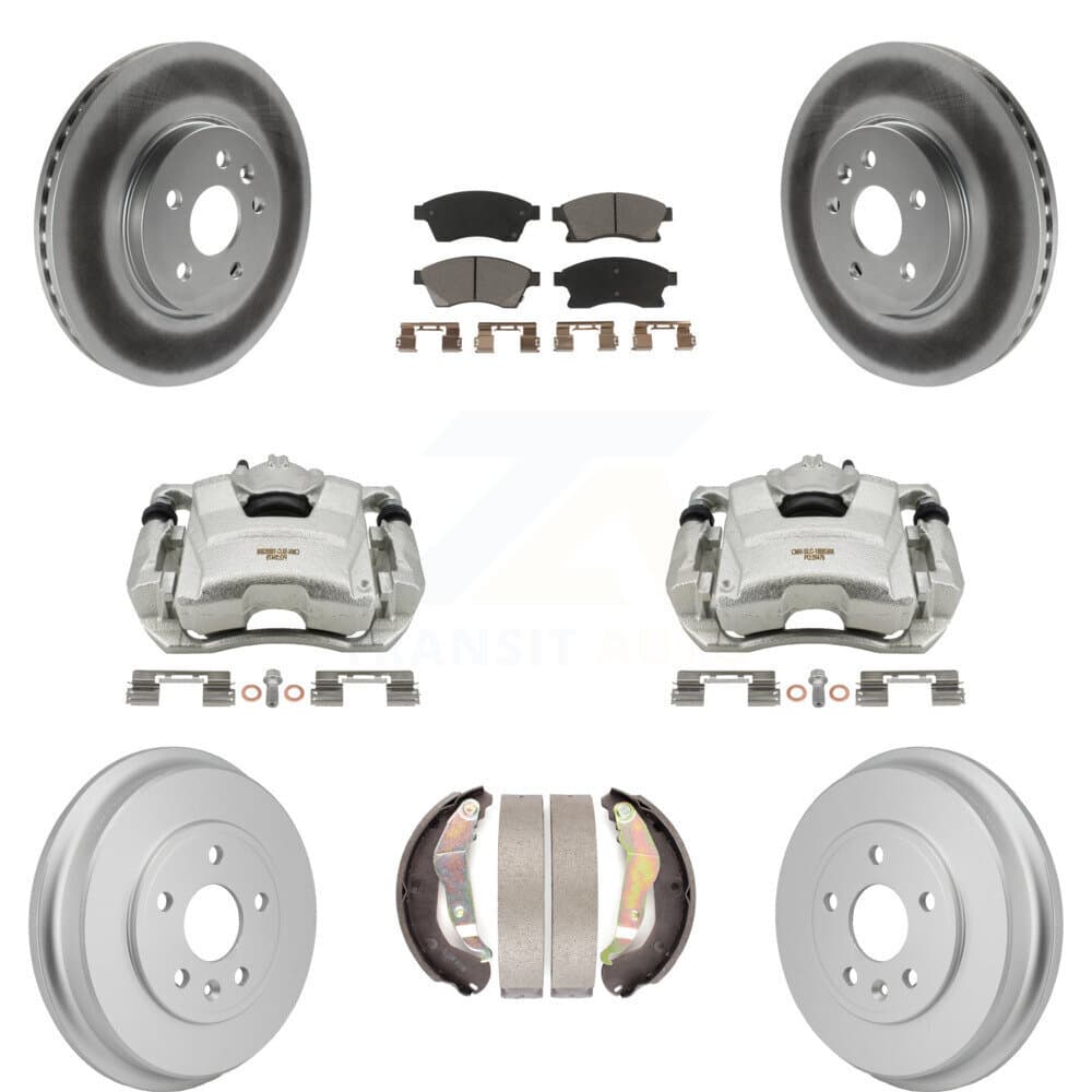Transit Auto - KCG-101155C - Front and Rear Disc Brake Kits image 1