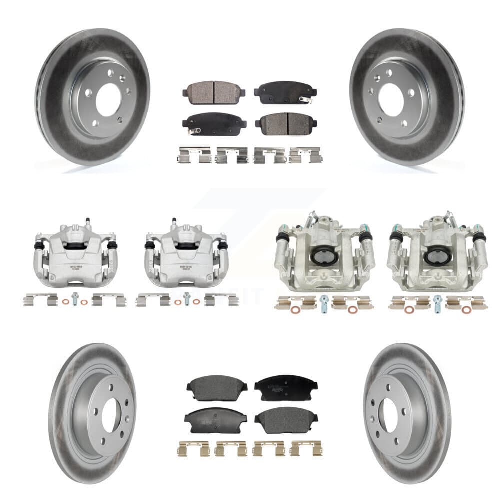 Transit Auto - KCG-101155T - Front and Rear Disc Brake Kits image 1