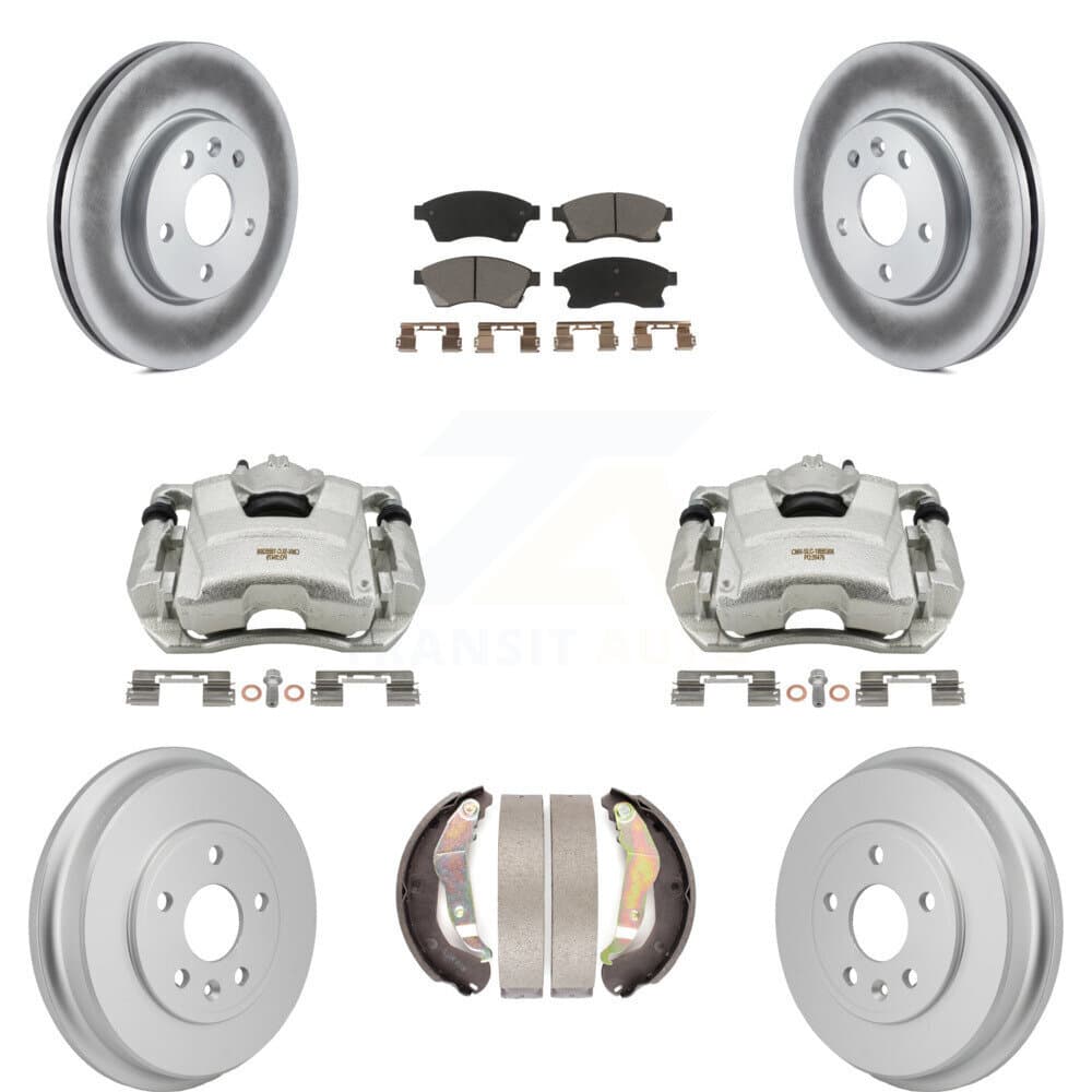 Transit Auto - KCG-101156C - Front and Rear Disc Brake Kits image 1