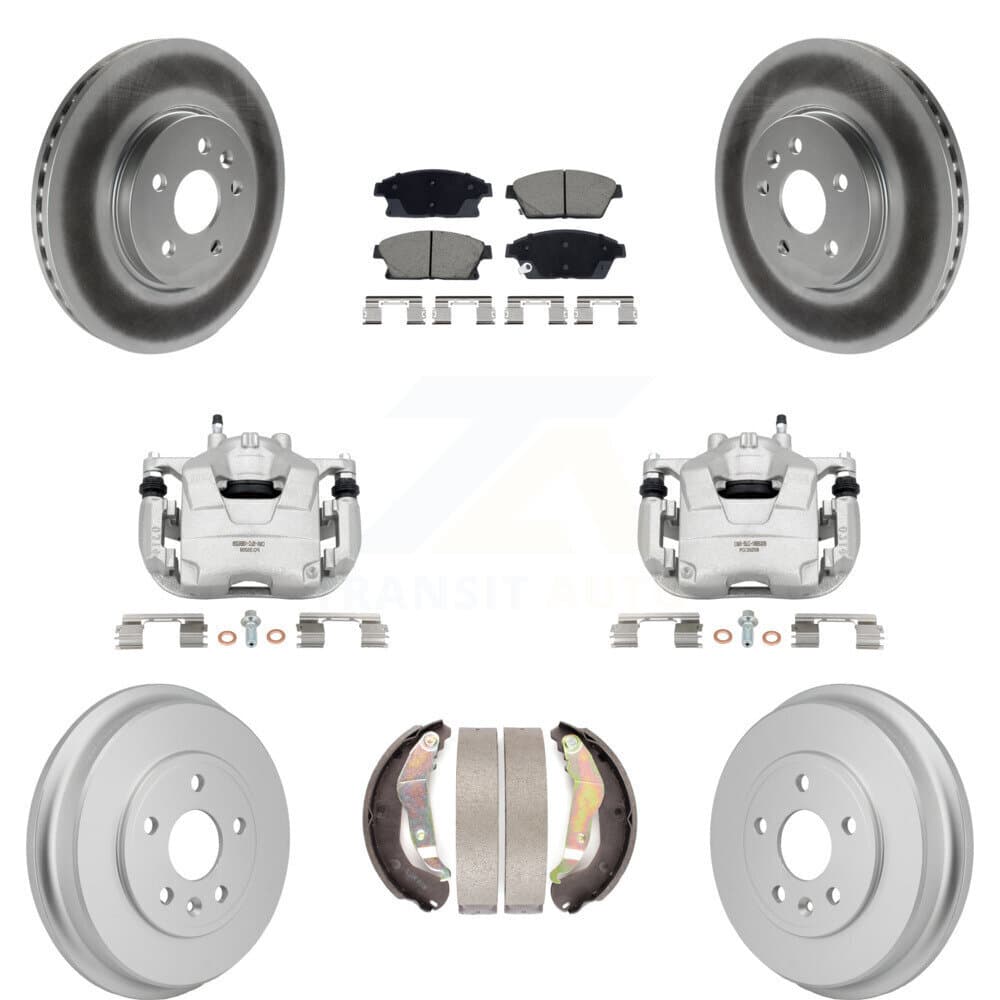 Transit Auto - KCG-101157C - Front and Rear Disc Brake Kits image 1
