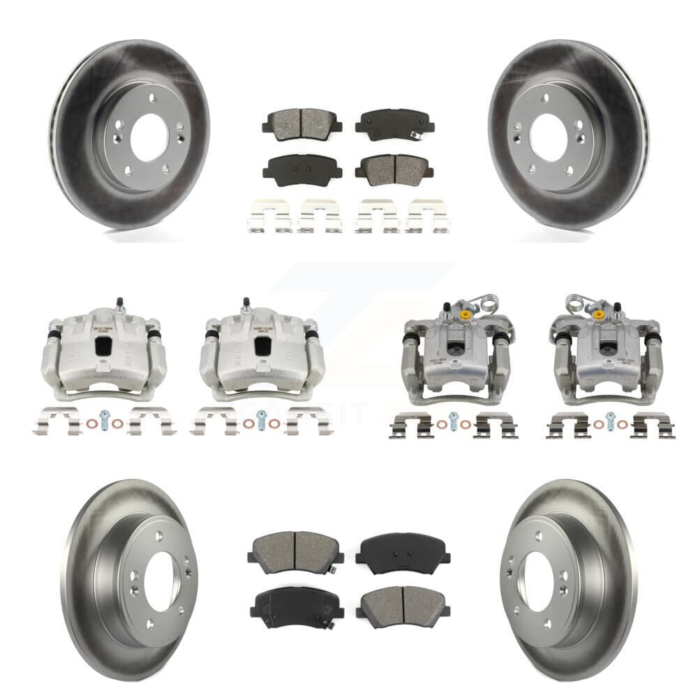 Transit Auto - KCG-101158S - Front and Rear Disc Brake Kits image 1