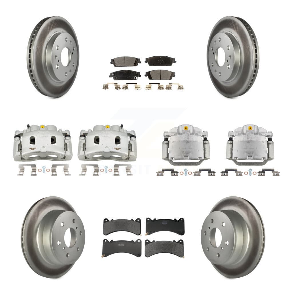 Transit Auto - KCG-101164P - Front and Rear Disc Brake Kits image 1