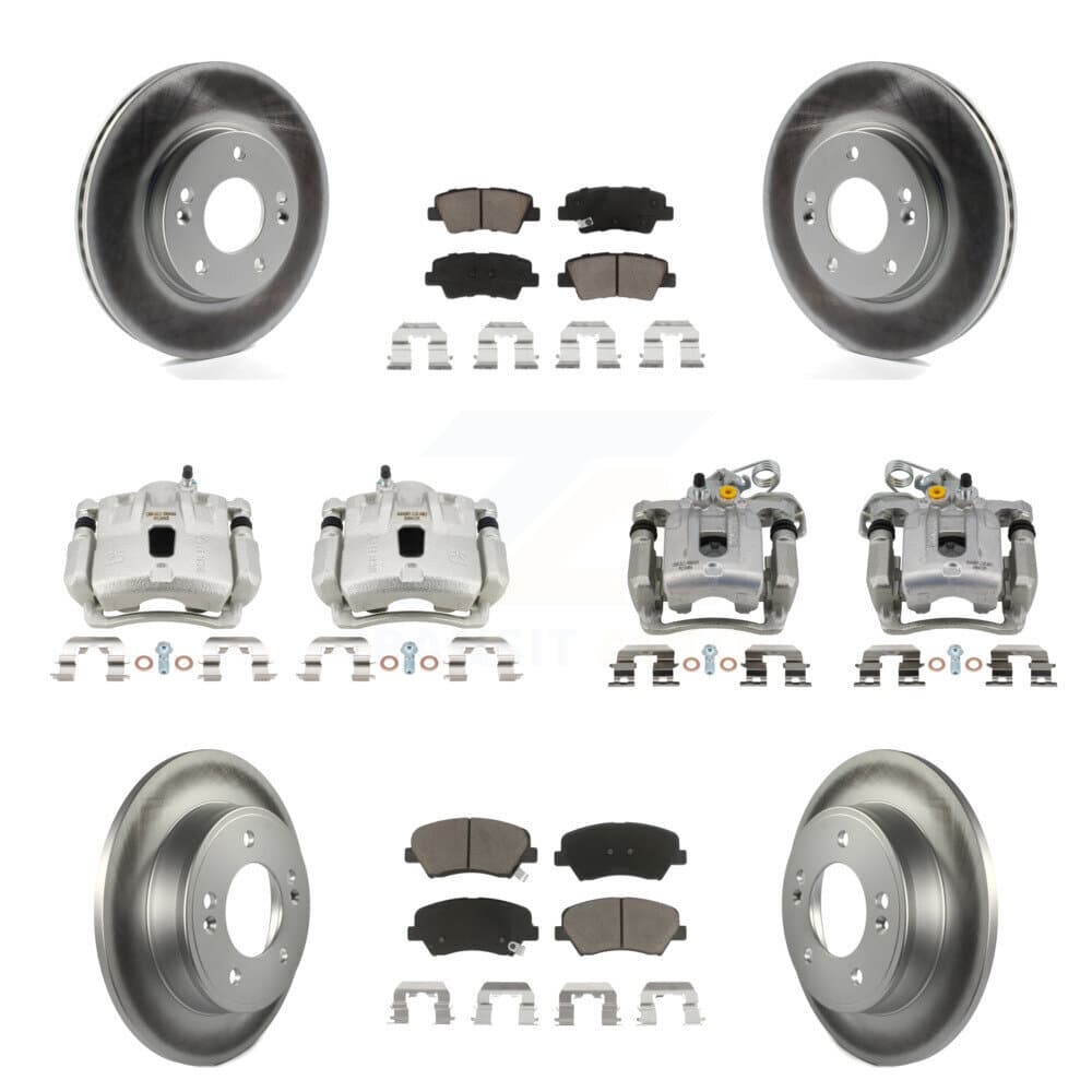 Transit Auto - KCG-101173C - Front and Rear Disc Brake Kits image 1