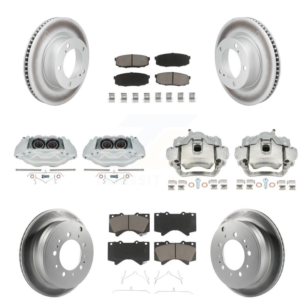 Transit Auto - KCG-101174C - Front and Rear Disc Brake Kits image 1