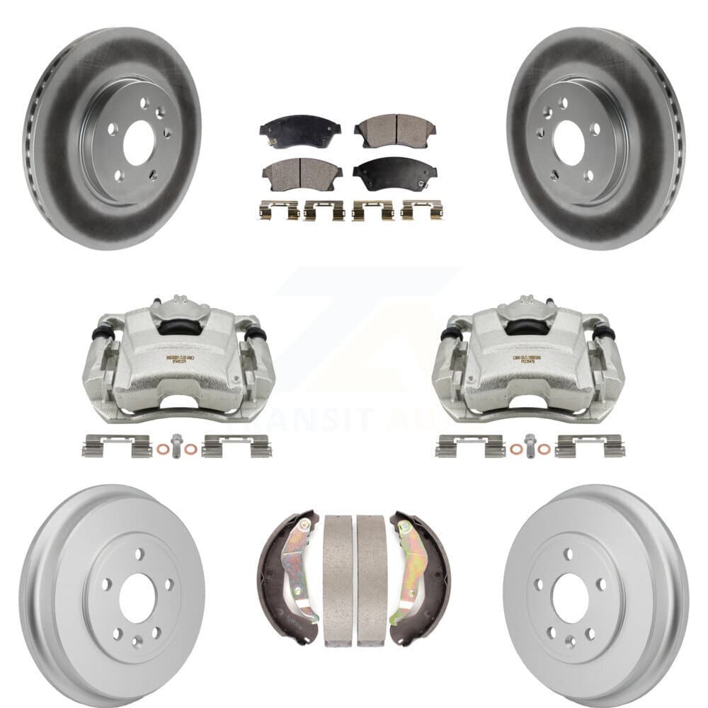 Transit Auto - KCG-101174P - Front and Rear Disc Brake Kits image 1