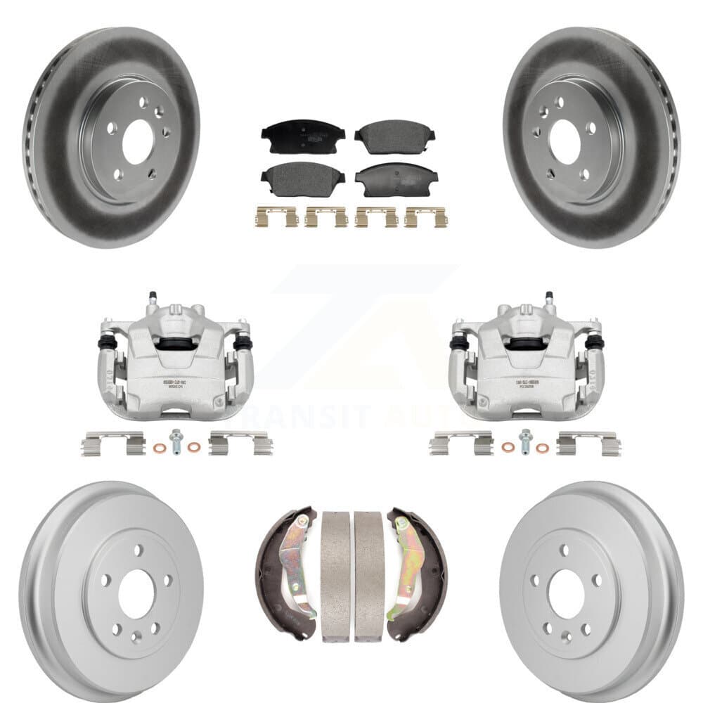 Transit Auto - KCG-101179T - Front and Rear Disc Brake Kits image 1