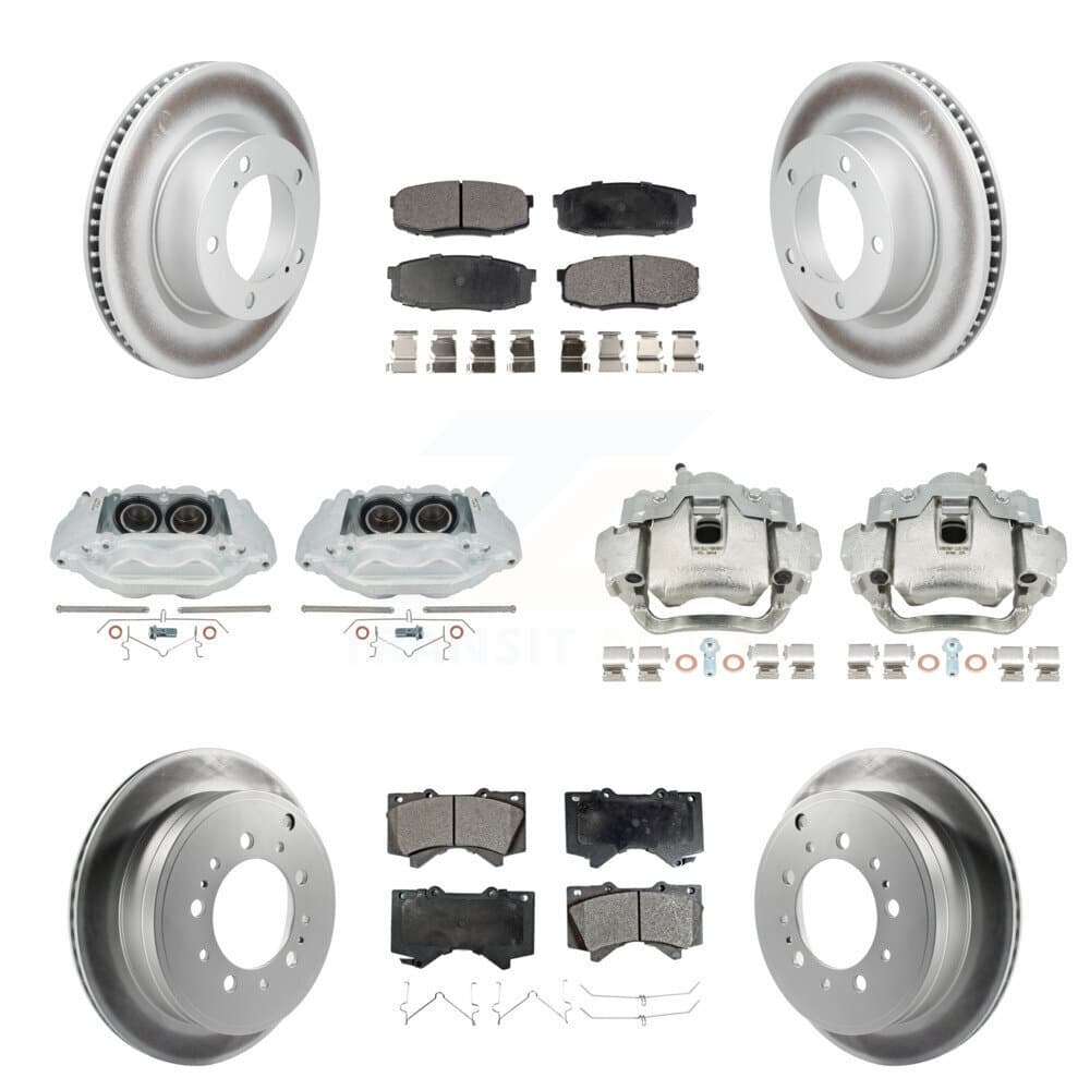 Transit Auto - KCG-101192P - Front and Rear Disc Brake Kits image 1