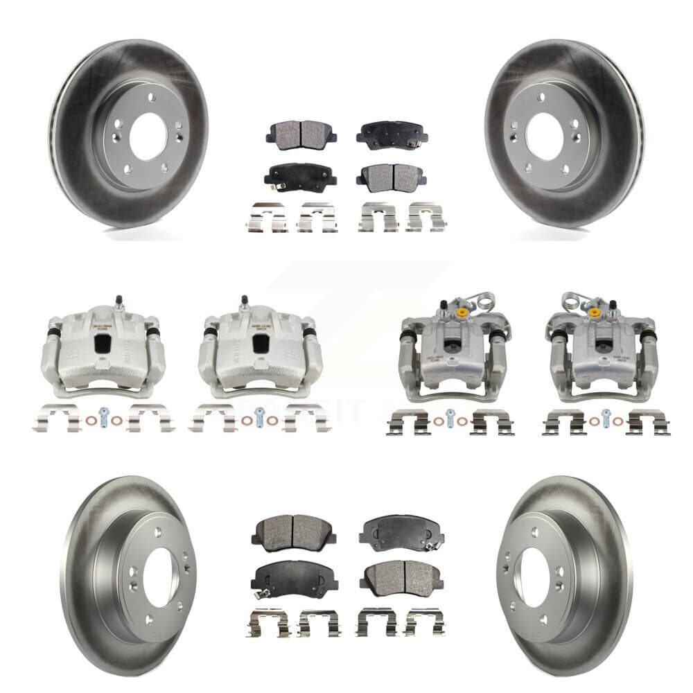 Transit Auto - KCG-101193P - Front and Rear Disc Brake Kits image 1