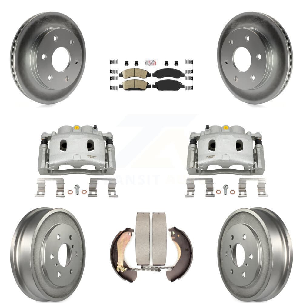 Transit Auto - KCG-101412N - Front and Rear Disc Brake Kits image 1