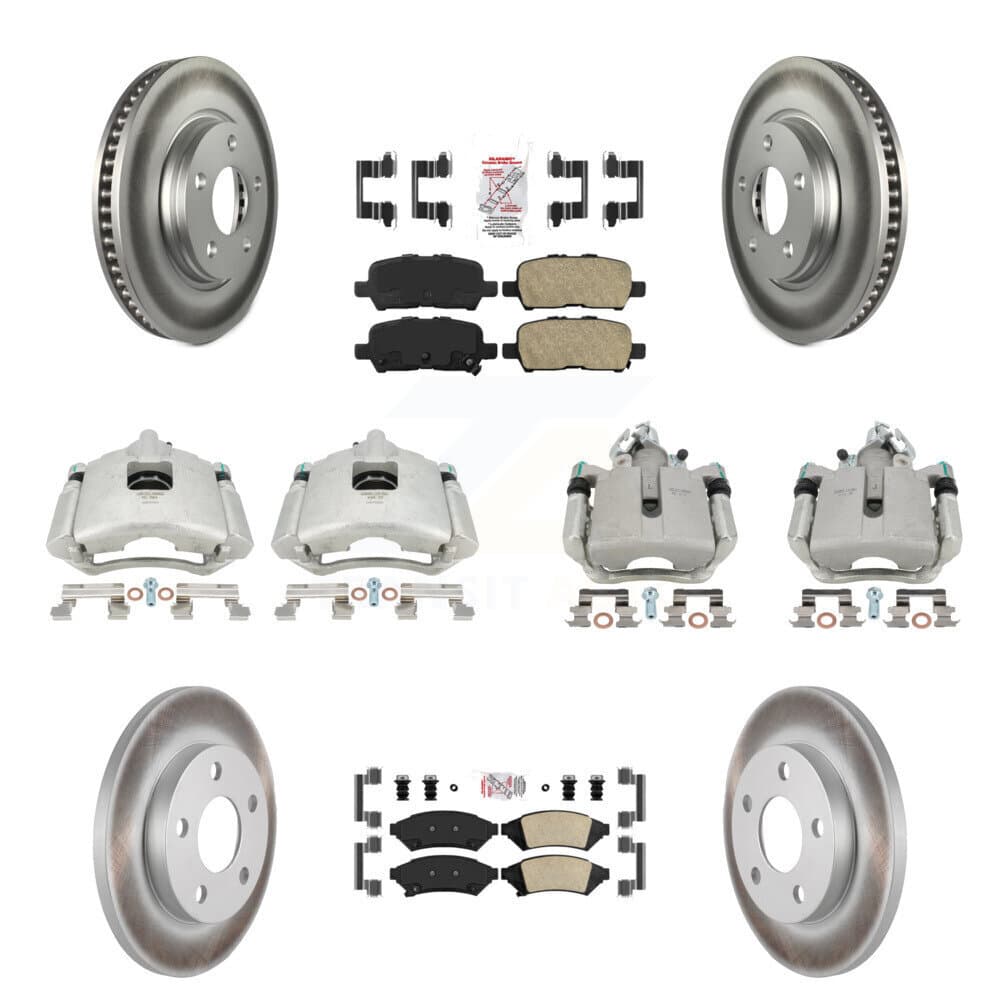 Transit Auto - KCG-101477N - Front and Rear Disc Brake Kits image 1