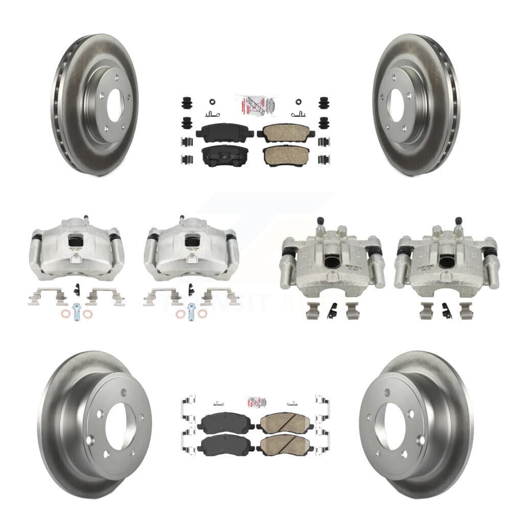 Transit Auto - KCG-101480N - Front and Rear Disc Brake Kits image 1