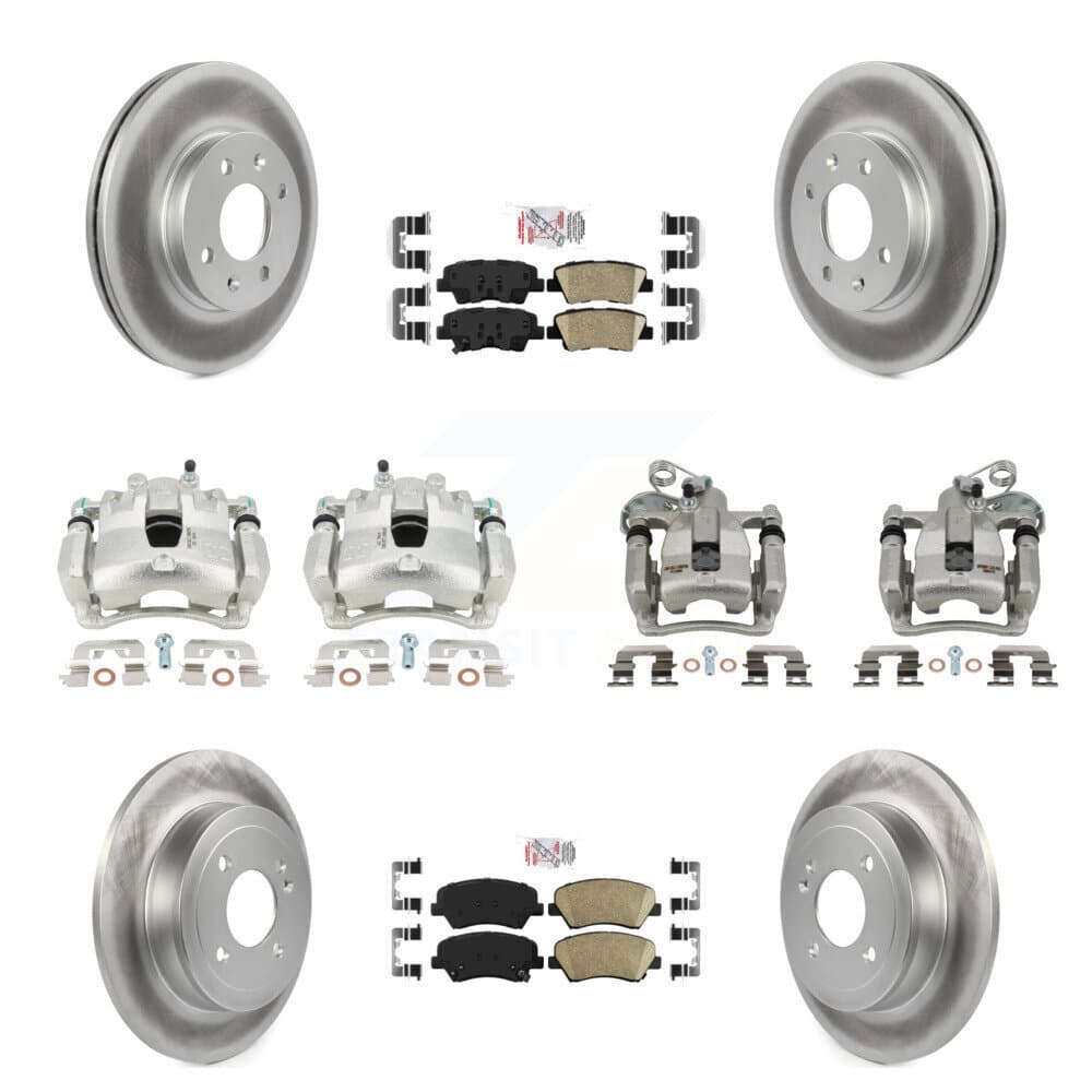 Transit Auto - KCG-101504N - Front and Rear Disc Brake Kits image 1