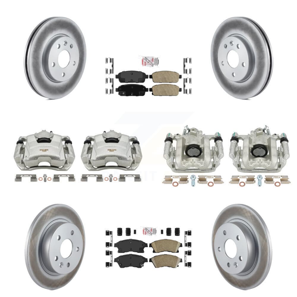 Transit Auto - KCG-101518N - Front and Rear Disc Brake Kits image 1