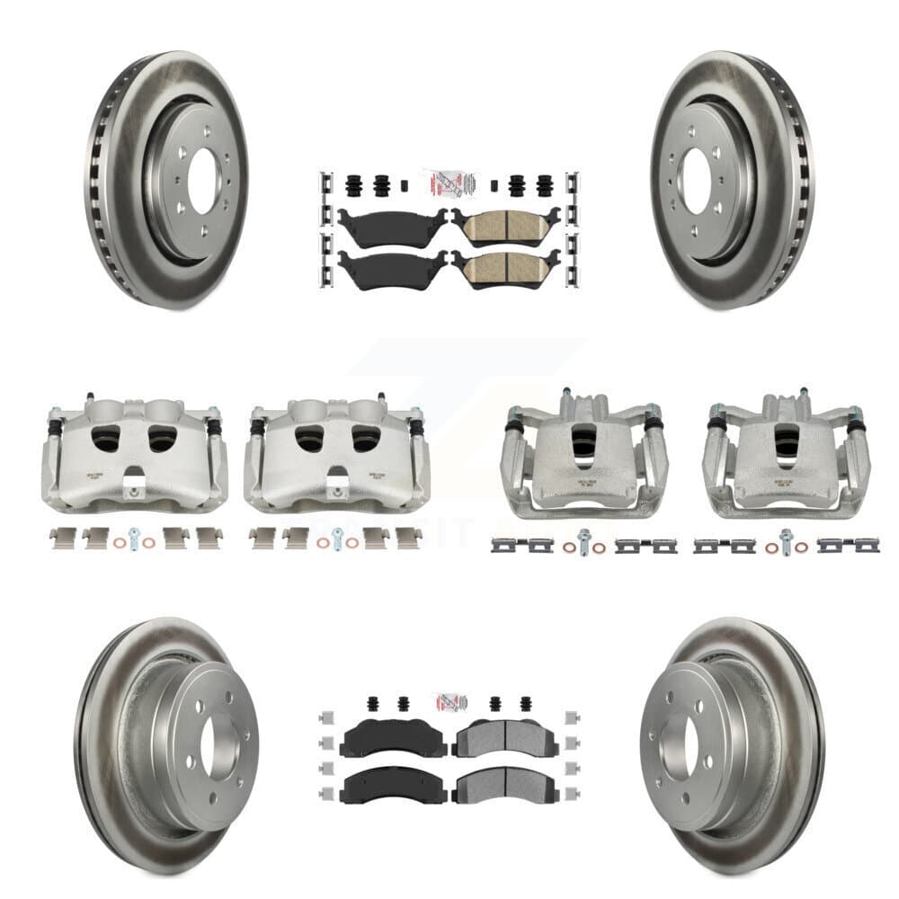 Transit Auto - KCG-101534N - Front and Rear Disc Brake Kits image 1