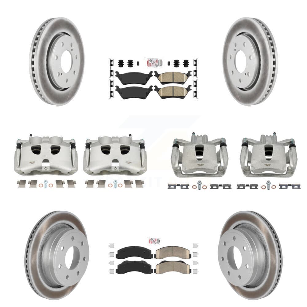 Transit Auto - KCG-101537N - Front and Rear Disc Brake Kits image 1