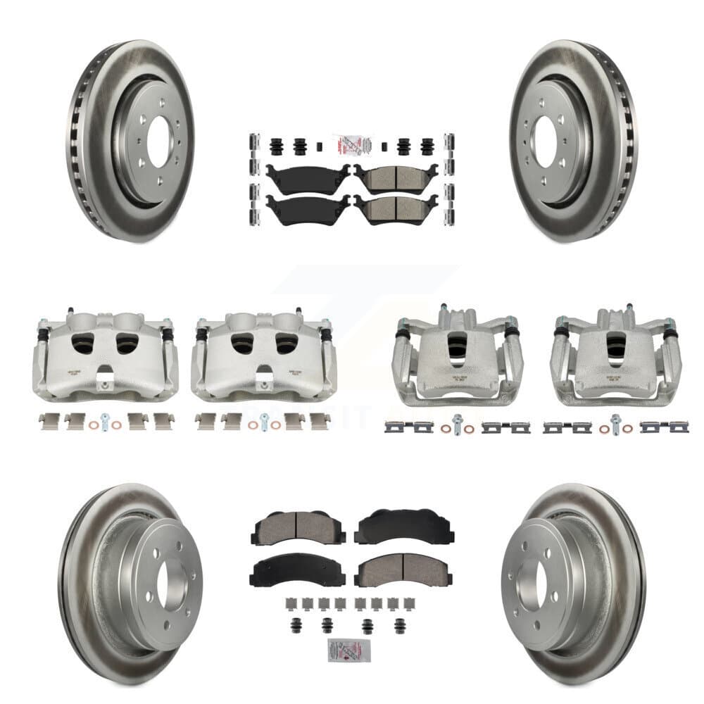 Transit Auto - KCG-101544N - Front and Rear Disc Brake Kits image 1