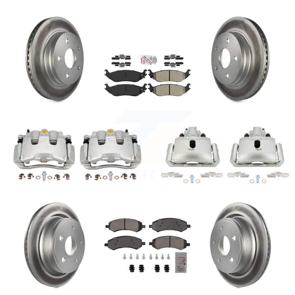Transit Auto - KCG-101554N - Front and Rear Disc Brake Kits image 1
