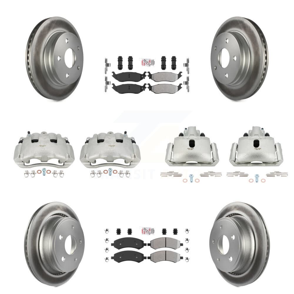 Transit Auto - KCG-101558N - Front and Rear Disc Brake Kits image 1