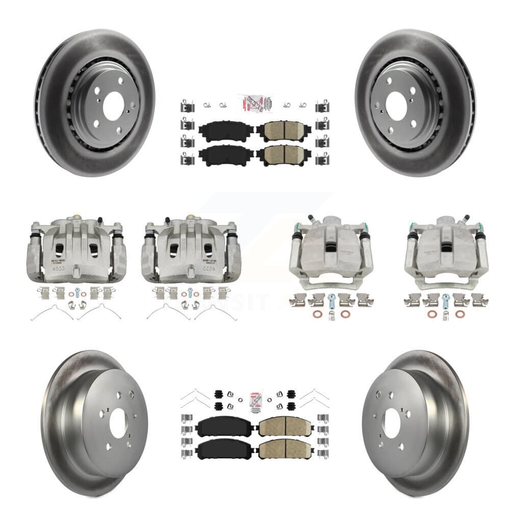 Transit Auto - KCG-101586N - Front and Rear Disc Brake Kits image 1