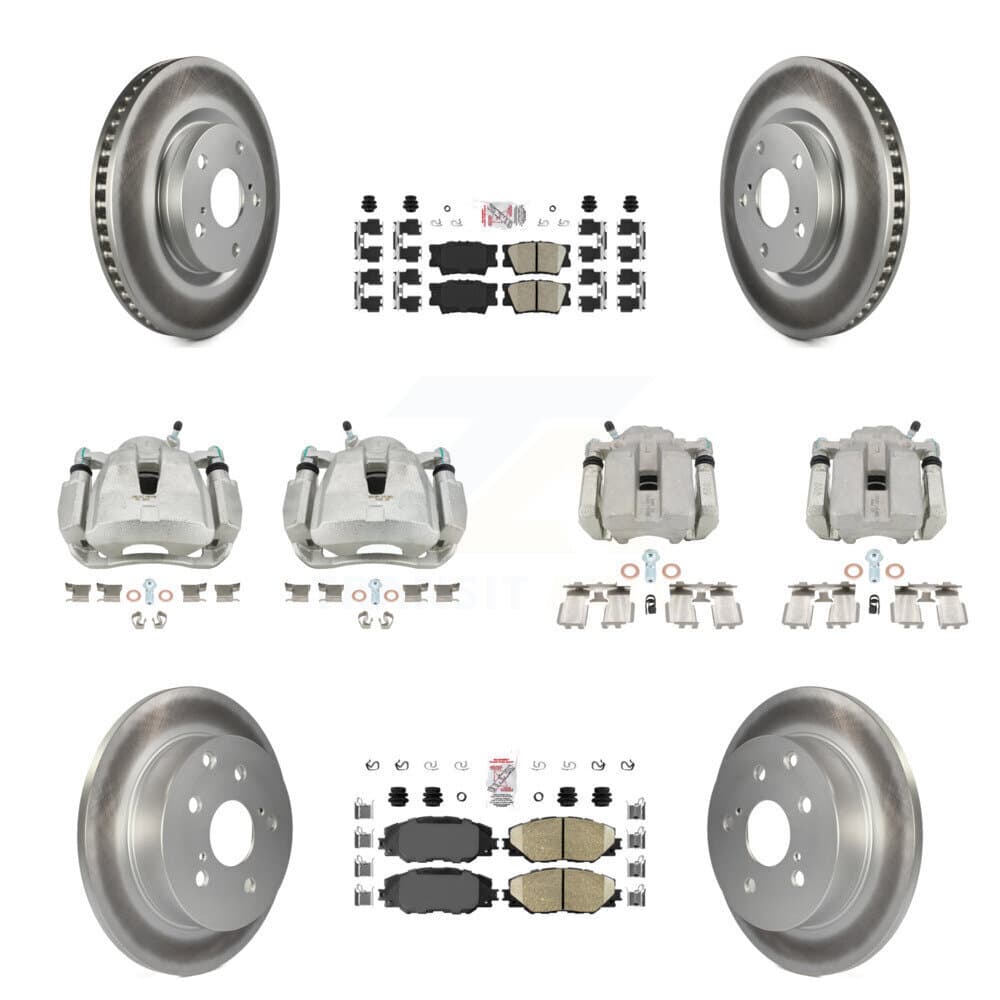 Transit Auto - KCG-101596N - Front and Rear Disc Brake Kits image 1