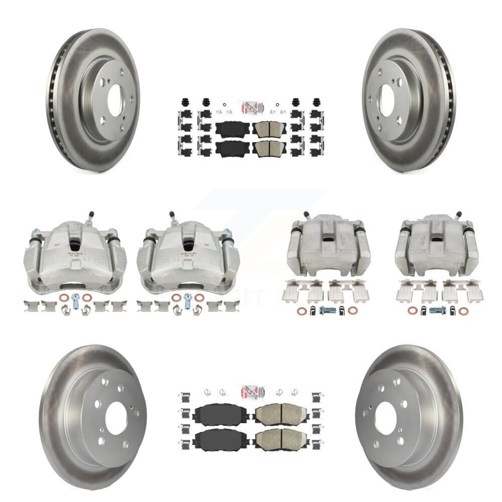 Transit Auto - KCG-101604N - Front and Rear Disc Brake Kits image 1