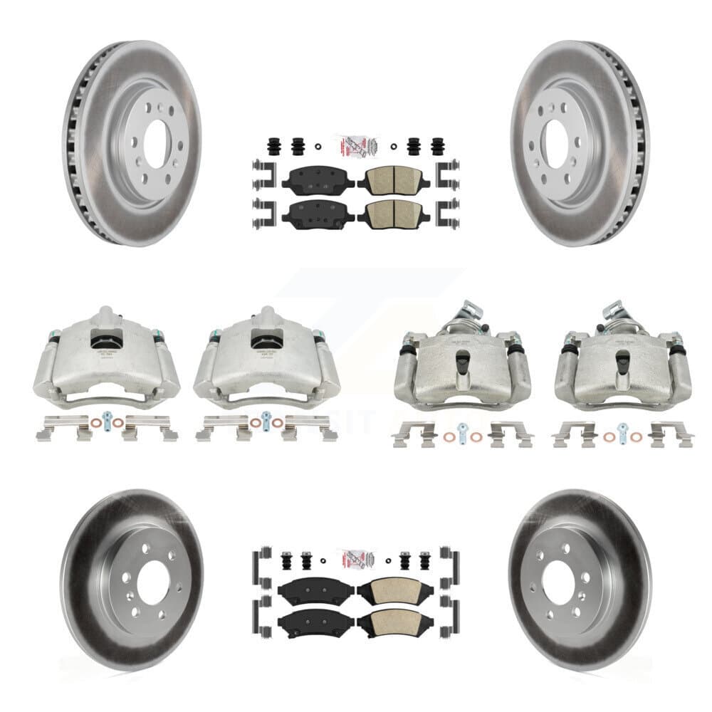 Transit Auto - KCG-101652N - Front and Rear Disc Brake Kits image 1