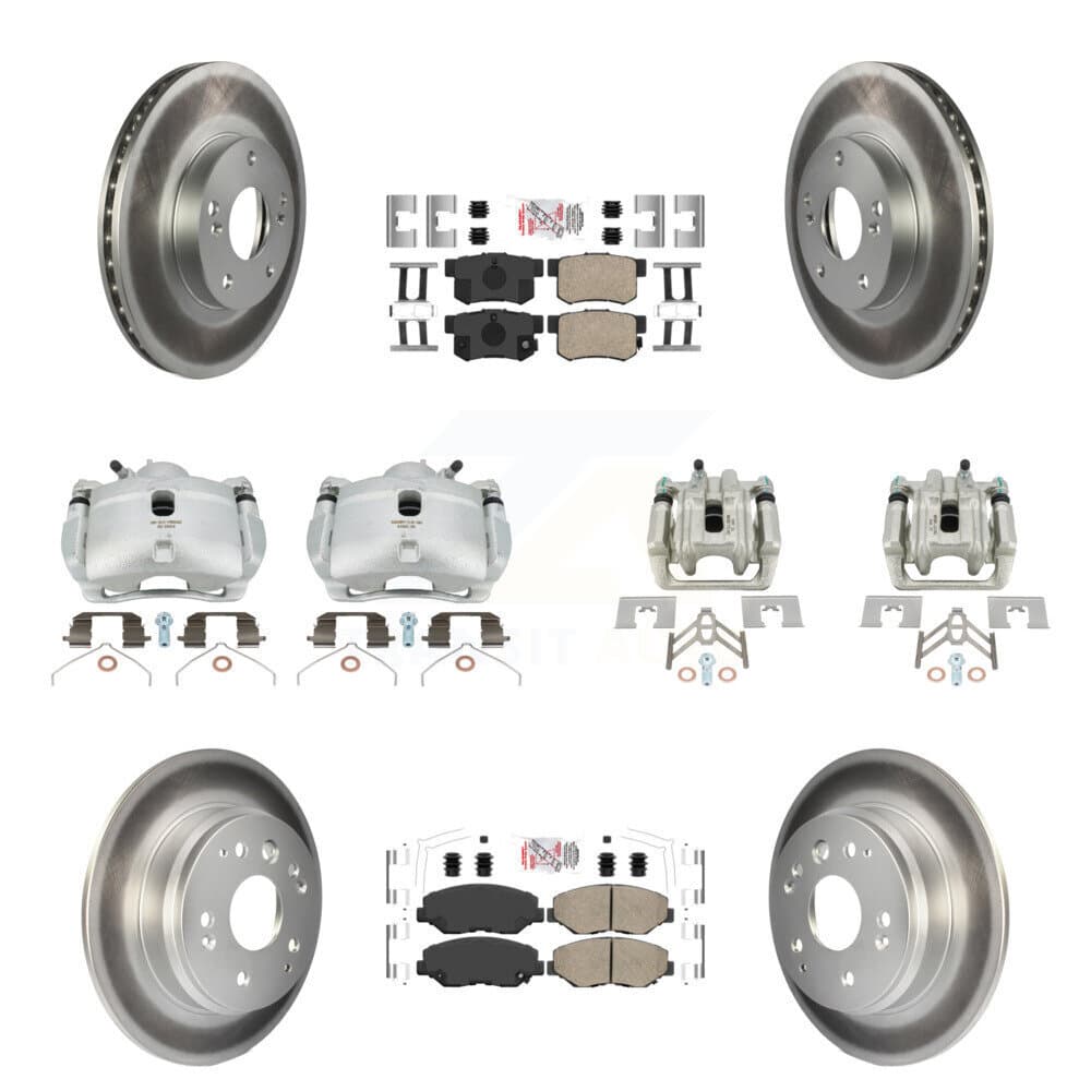 Transit Auto - KCG-101661N - Front and Rear Disc Brake Kits image 1