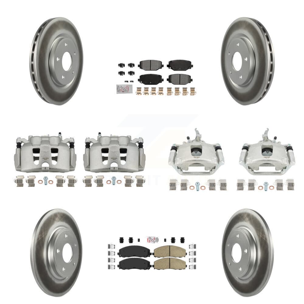 Transit Auto - KCG-101668N - Front and Rear Disc Brake Kits image 1