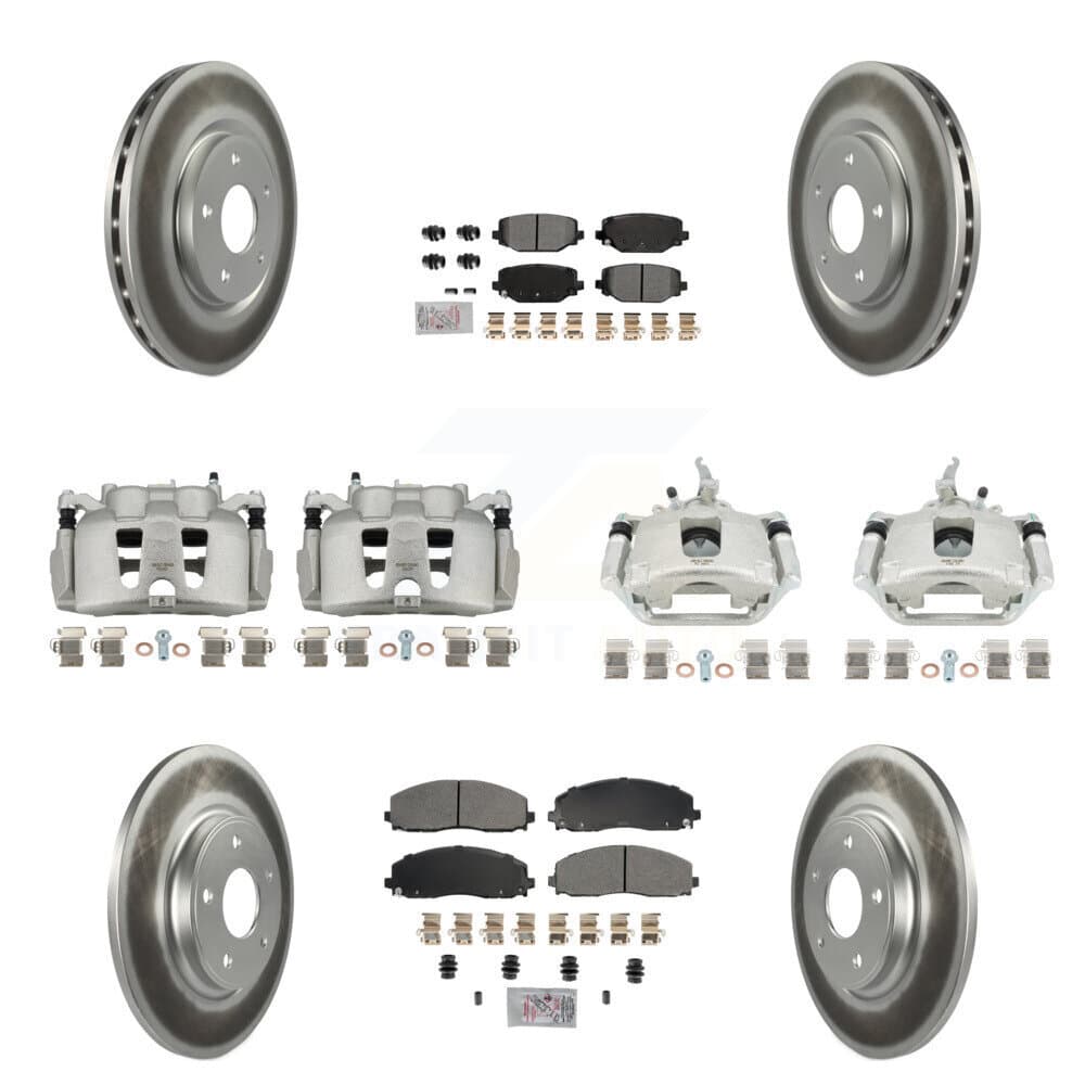 Transit Auto - KCG-101670N - Front and Rear Disc Brake Kits image 1
