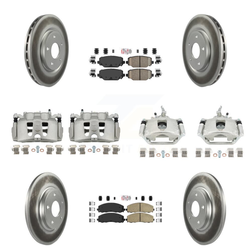 Transit Auto - KCG-101671N - Front and Rear Disc Brake Kits image 1