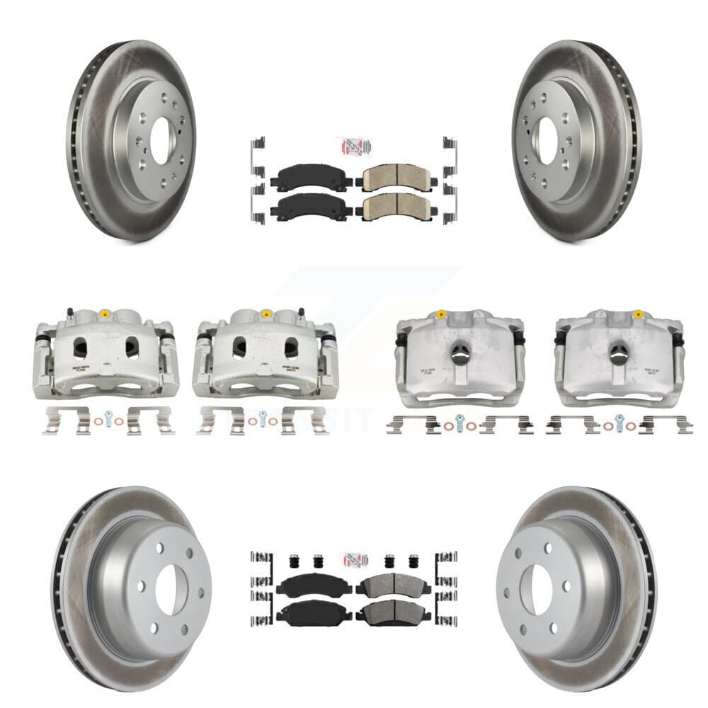 Transit Auto - KCG-101679N - Front and Rear Disc Brake Kits image 1