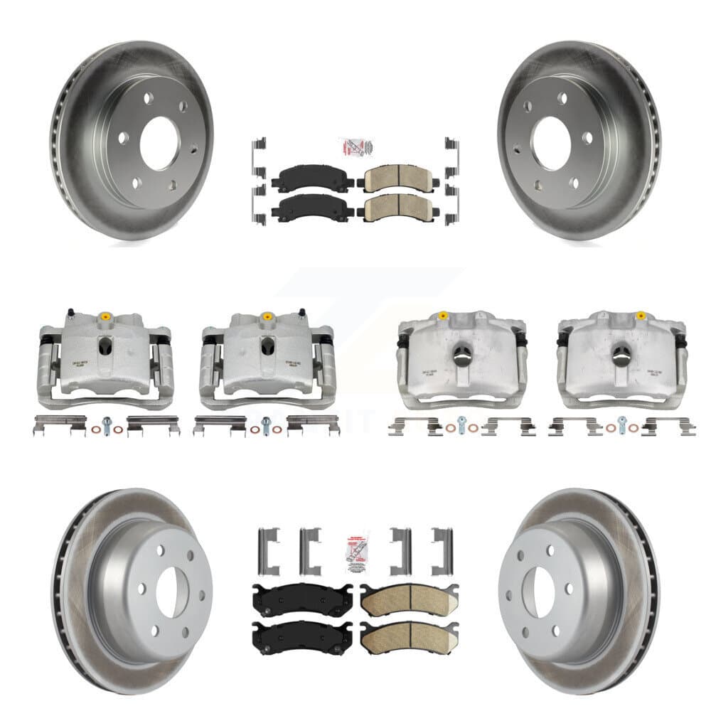 Transit Auto - KCG-101683N - Front and Rear Disc Brake Kits image 1