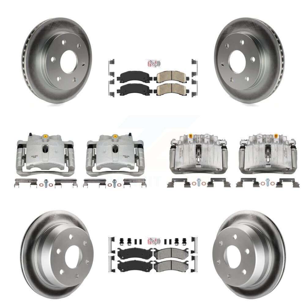 Transit Auto - KCG-101690N - Front and Rear Disc Brake Kits image 1