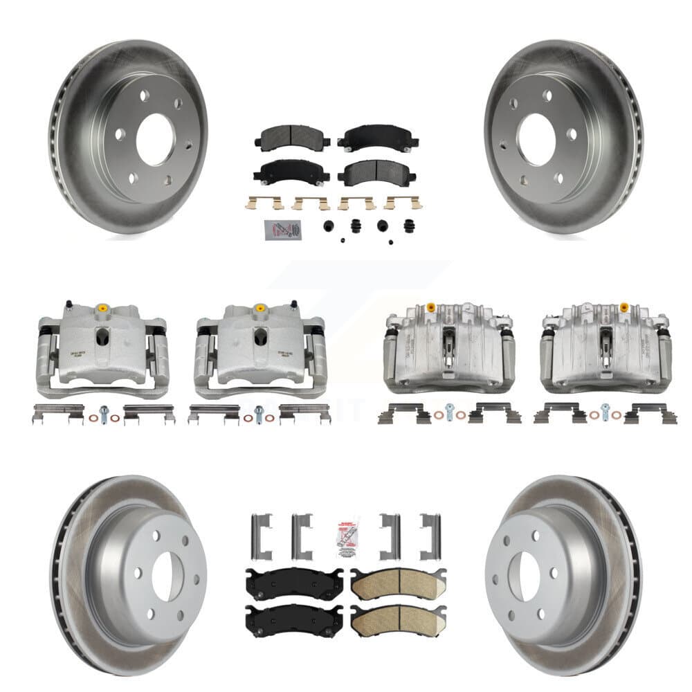 Transit Auto - KCG-101695N - Front and Rear Disc Brake Kits image 1