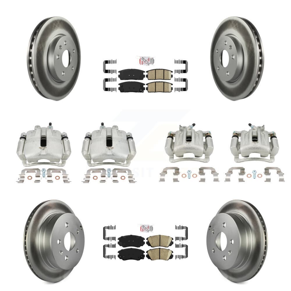 Transit Auto - KCG-101703N - Front and Rear Disc Brake Kits image 1