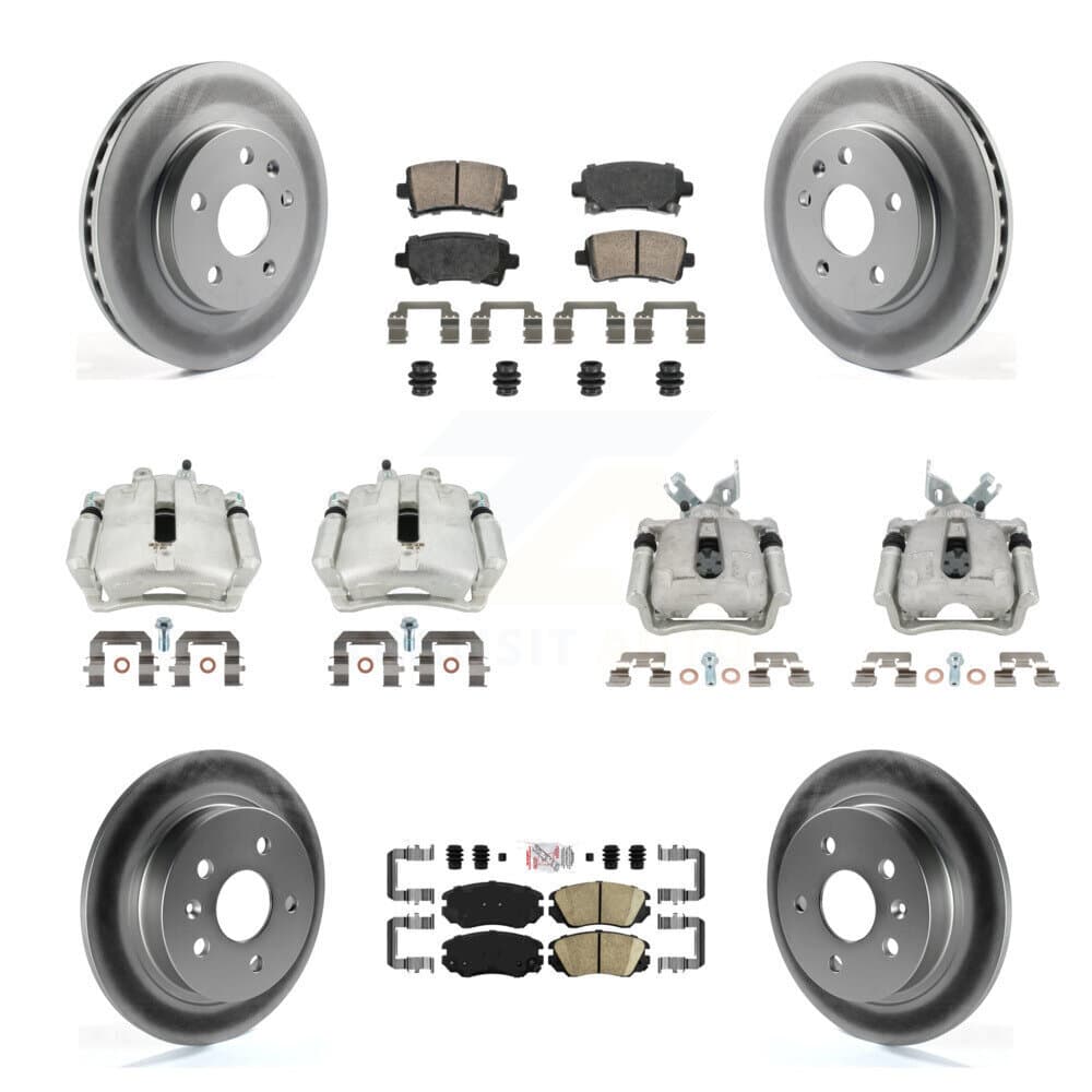Transit Auto - KCG-101712N - Front and Rear Disc Brake Kits image 1