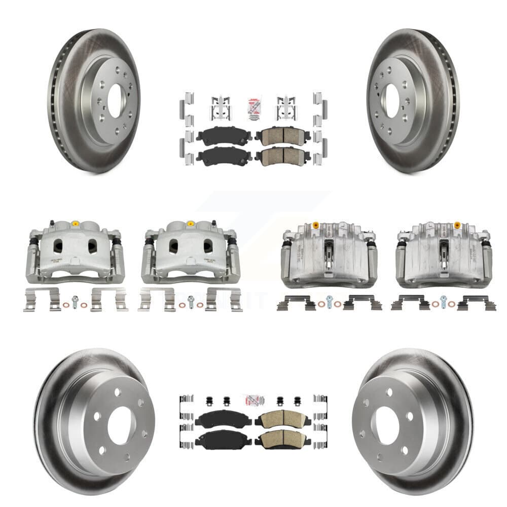 Transit Auto - KCG-101713N - Front and Rear Disc Brake Kits image 1