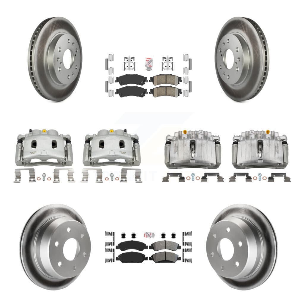 Transit Auto - KCG-101717N - Front and Rear Disc Brake Kits image 1