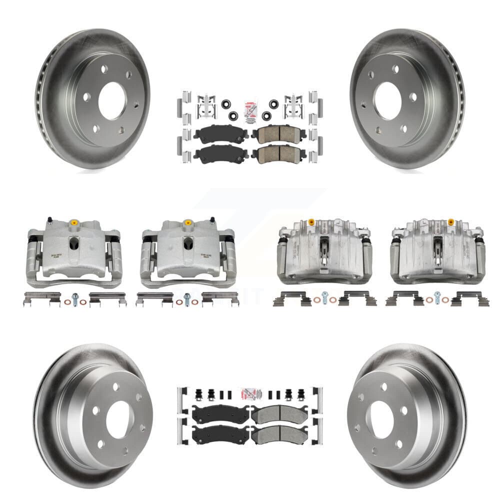 Transit Auto - KCG-101725N - Front and Rear Disc Brake Kits image 1