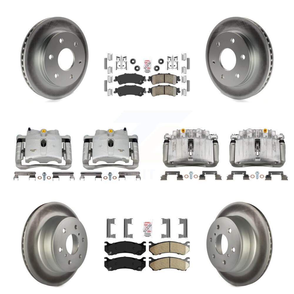 Transit Auto - KCG-101732N - Front and Rear Disc Brake Kits image 1