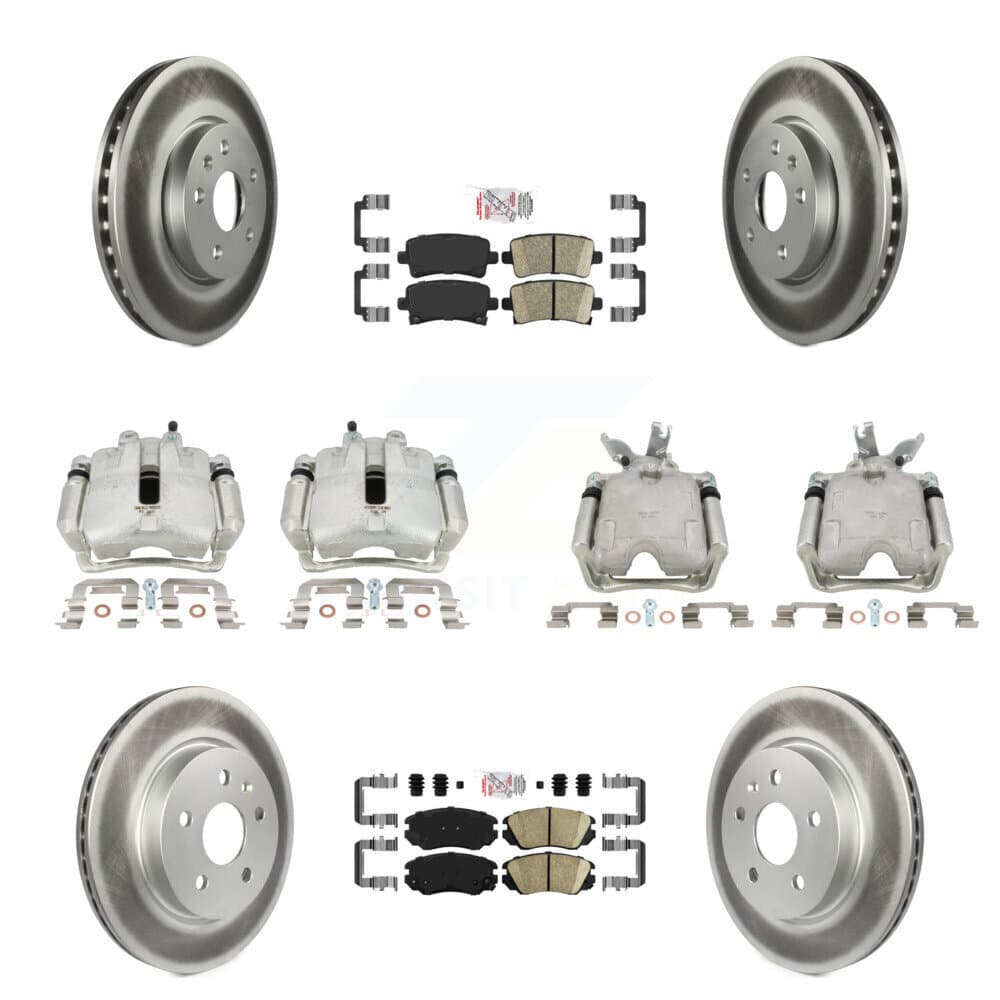 Transit Auto - KCG-101735N - Front and Rear Disc Brake Kits image 1