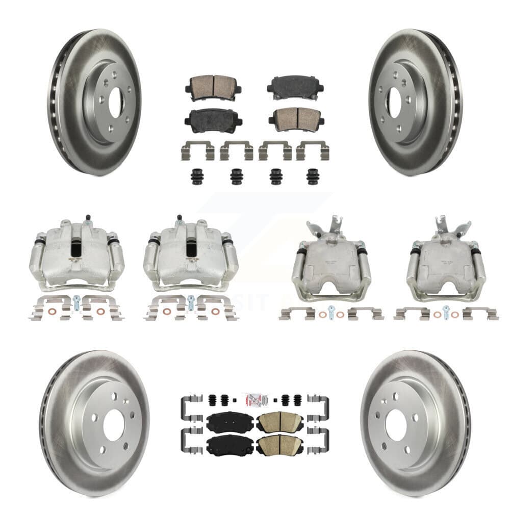 Transit Auto - KCG-101737N - Front and Rear Disc Brake Kits image 1