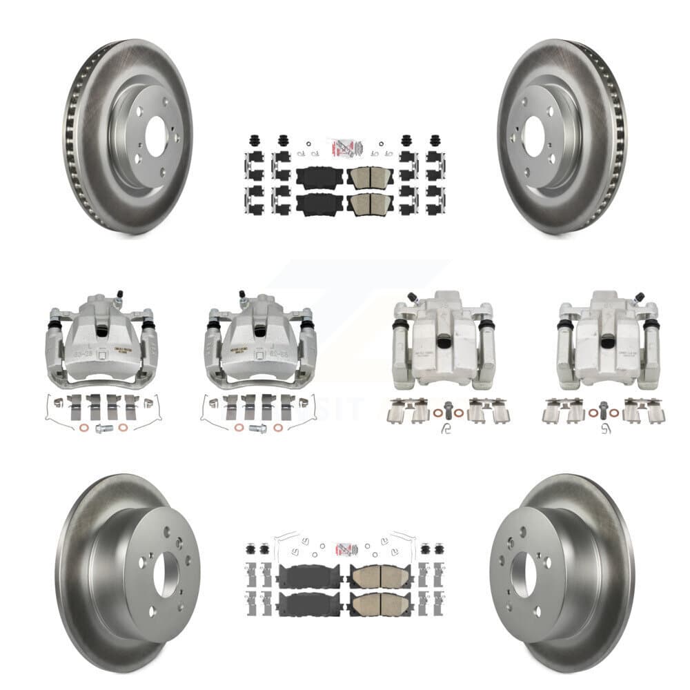 Transit Auto - KCG-101764N - Front and Rear Disc Brake Kits image 1