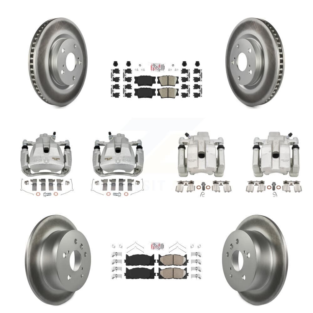 Transit Auto - KCG-101765N - Front and Rear Disc Brake Kits image 1